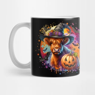 Halloween Cow Mug